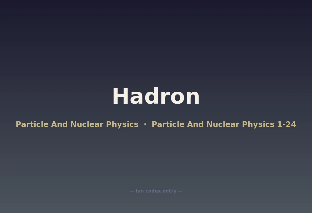 Hadron
