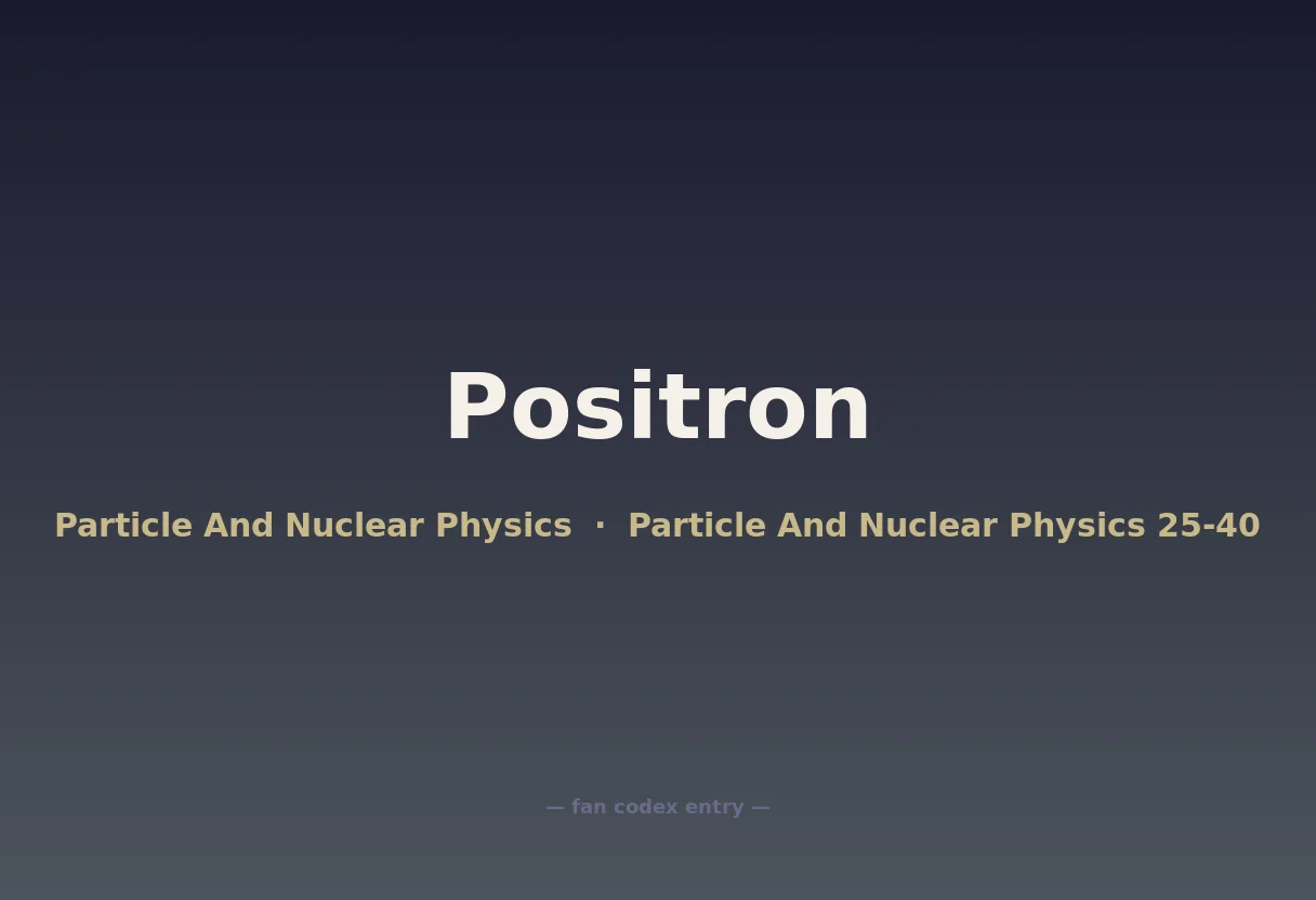 Positron