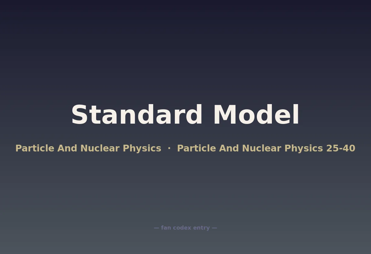 Standard Model